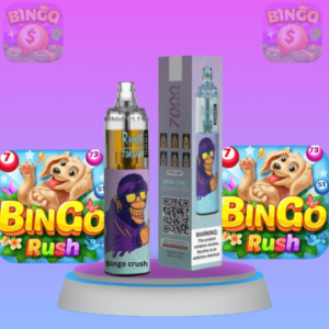 R AND M Tornado Bingo Crush 2% Nicotine (7000) Puffs)