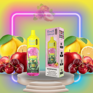 RandM Tornado 9000 Cherry Peach Lemonade Flavour