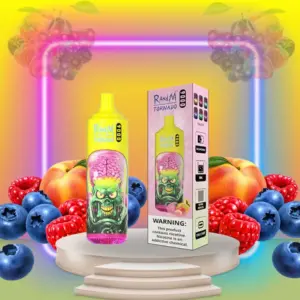 RandM Tornado 9000 Peach Berry Flavour