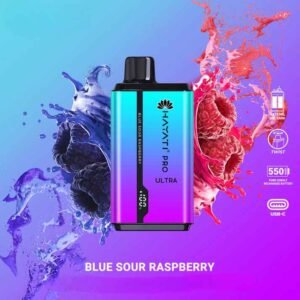 Hayati Pro Ultra Blue Sour Raspberry 15000 Puffs