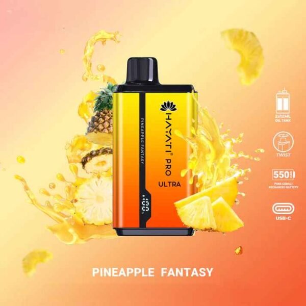 Hayati Pro Ultra Pineapple Fantasy 15000 Puffs